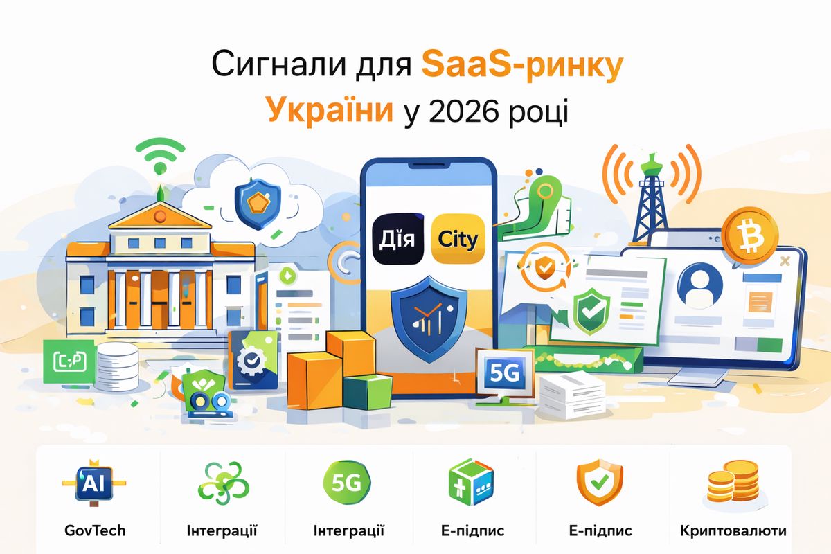 Держава як платформа: сигнали для SaaS-ринку України на 2026 рік